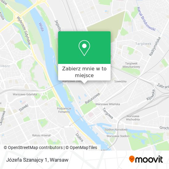 Mapa Józefa Szanajcy 1