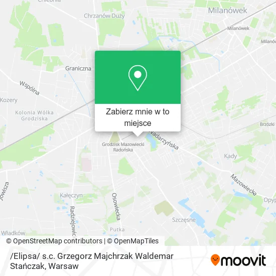 Mapa /Elipsa/ s.c. Grzegorz Majchrzak Waldemar Stańczak