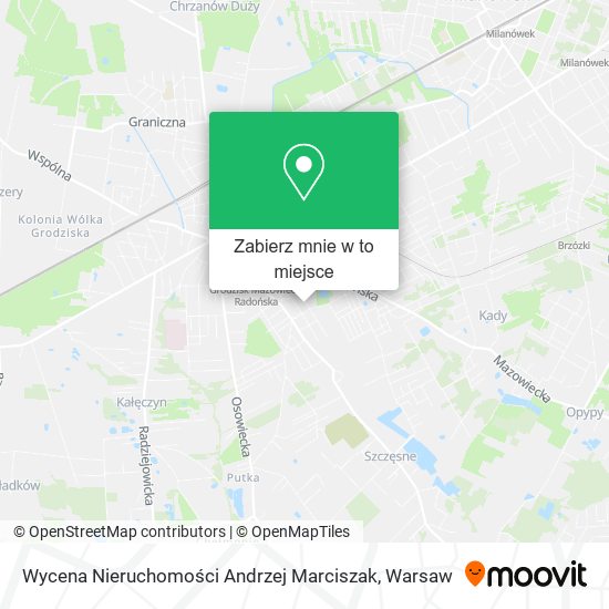 Mapa Wycena Nieruchomości Andrzej Marciszak