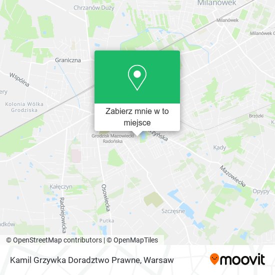 Mapa Kamil Grzywka Doradztwo Prawne