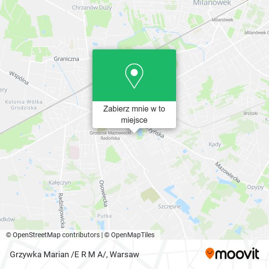 Mapa Grzywka Marian /E R M A/