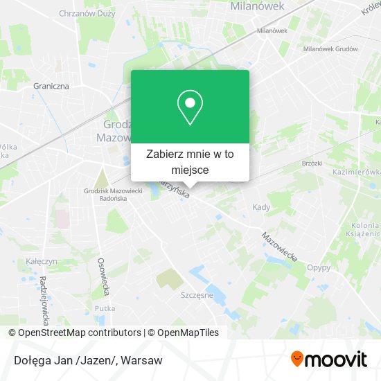 Mapa Dołęga Jan /Jazen/