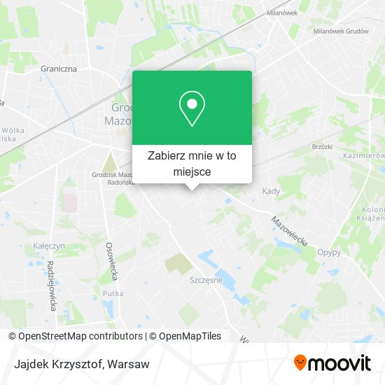 Mapa Jajdek Krzysztof