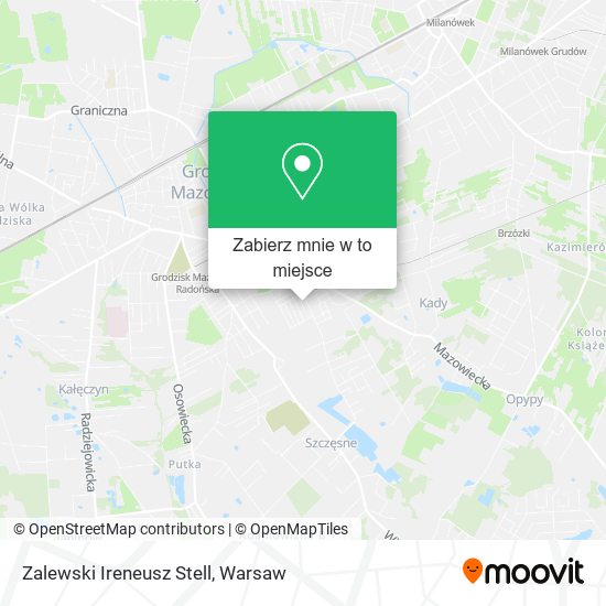 Mapa Zalewski Ireneusz Stell