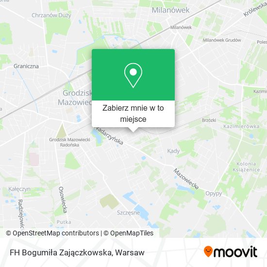 Mapa FH Bogumiła Zajączkowska