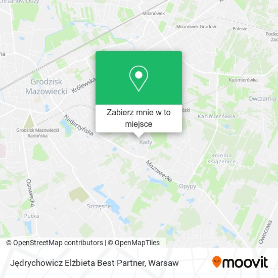 Mapa Jędrychowicz Elżbieta Best Partner