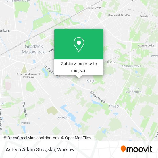 Mapa Astech Adam Strząska