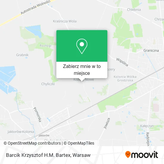 Mapa Barcik Krzysztof H.M. Bartex