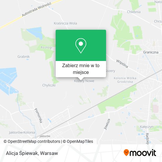 Mapa Alicja Śpiewak