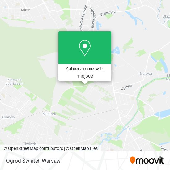 Mapa Ogród Świateł