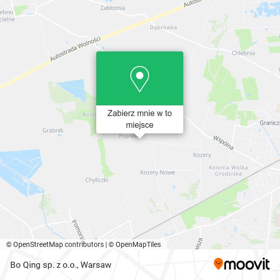 Mapa Bo Qing sp. z o.o.