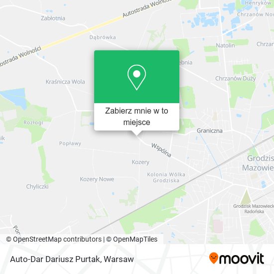 Mapa Auto-Dar Dariusz Purtak