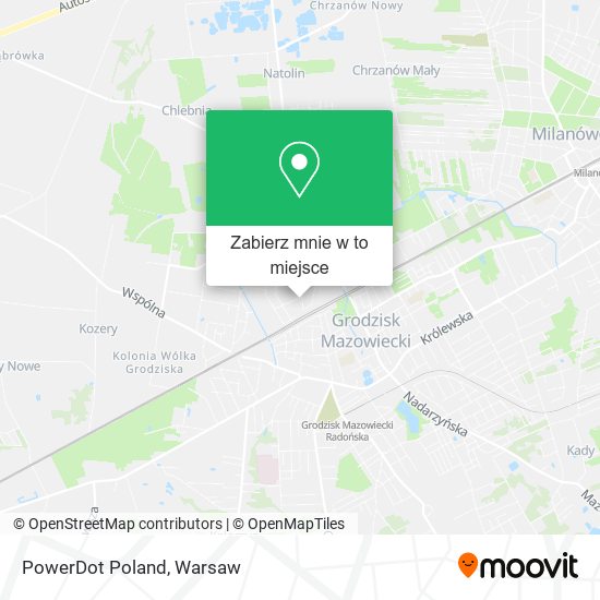 Mapa PowerDot Poland