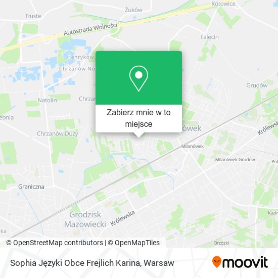 Mapa Sophia Języki Obce Frejlich Karina