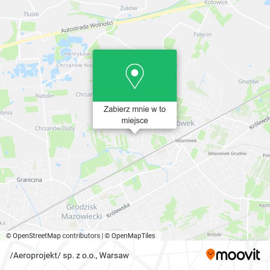 Mapa /Aeroprojekt/ sp. z o.o.