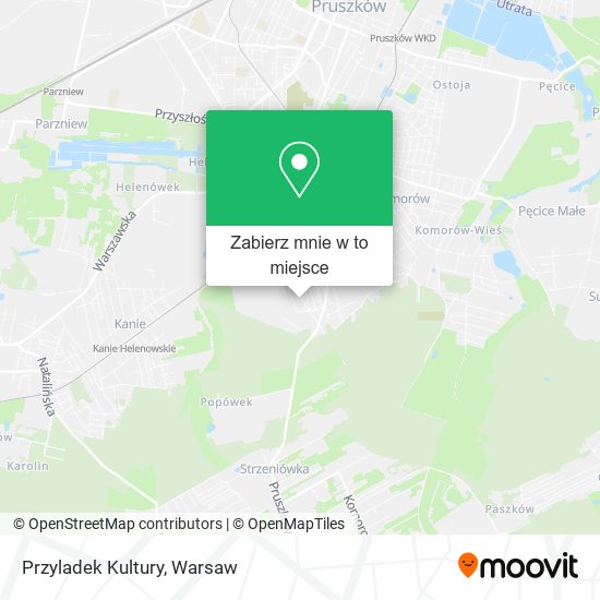 Mapa Przyladek Kultury