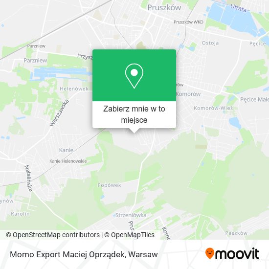 Mapa Momo Export Maciej Oprządek