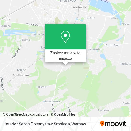 Mapa Interior Servis Przemysław Smolaga