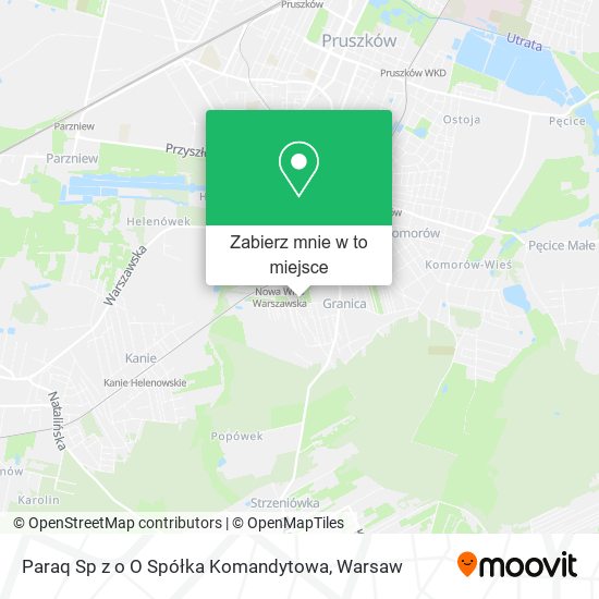 Mapa Paraq Sp z o O Spółka Komandytowa