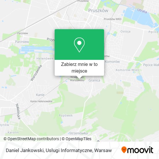 Mapa Daniel Jankowski, Usługi Informatyczne