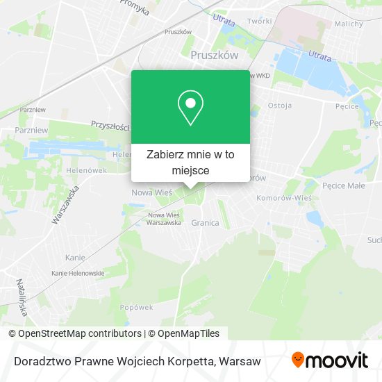 Mapa Doradztwo Prawne Wojciech Korpetta