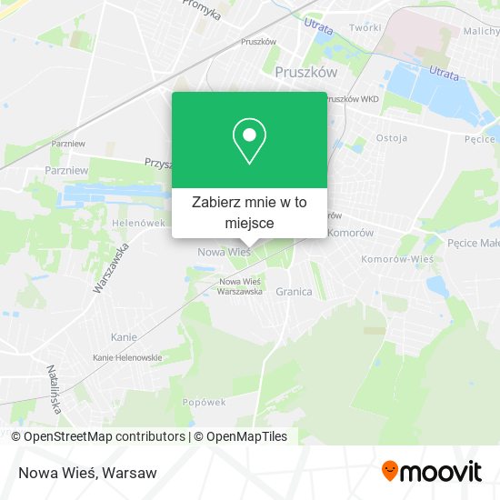 Mapa Nowa Wieś