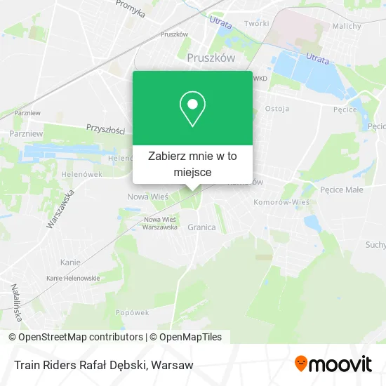 Mapa Train Riders Rafał Dębski