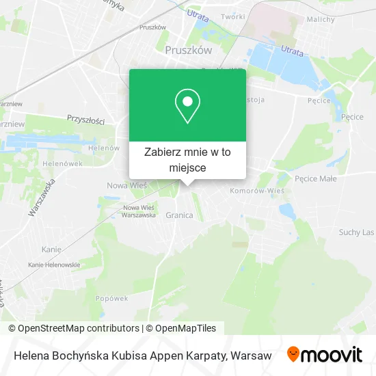 Mapa Helena Bochyńska Kubisa Appen Karpaty