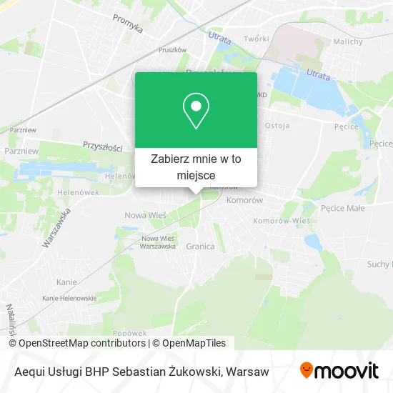 Mapa Aequi Usługi BHP Sebastian Żukowski