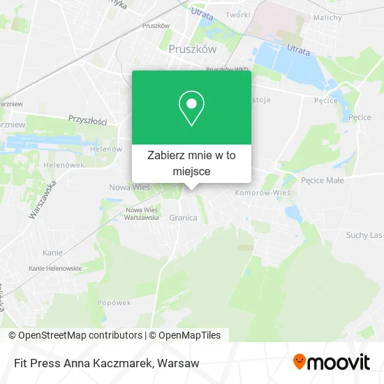 Mapa Fit Press Anna Kaczmarek
