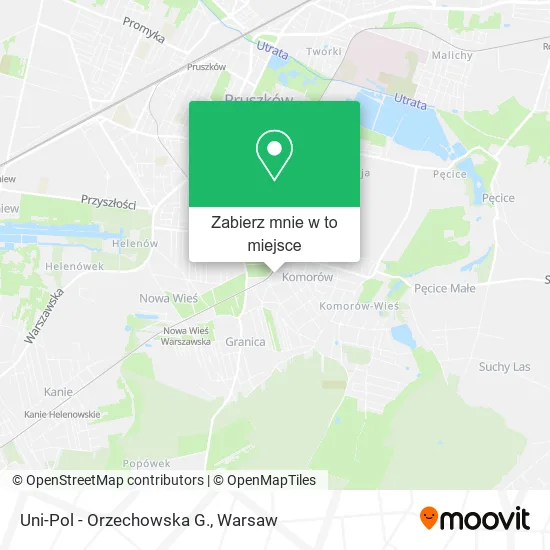 Mapa Uni-Pol - Orzechowska G.