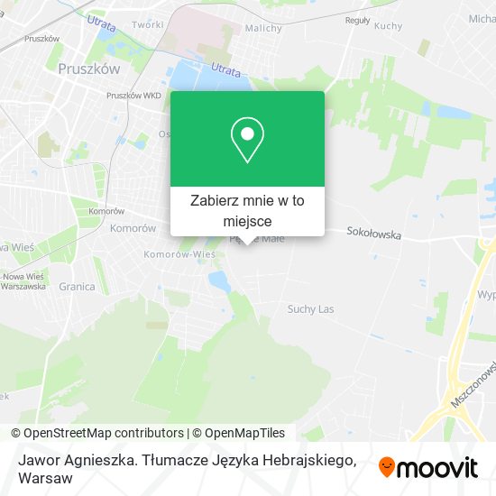 Mapa Jawor Agnieszka. Tłumacze Języka Hebrajskiego