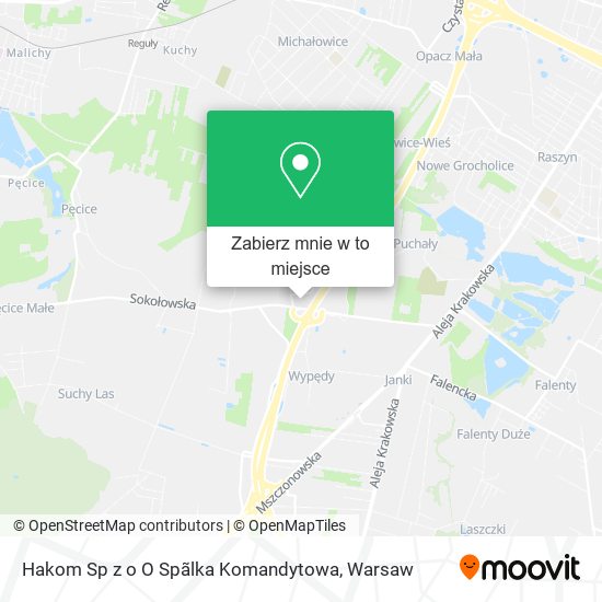 Mapa Hakom Sp z o O Spãlka Komandytowa