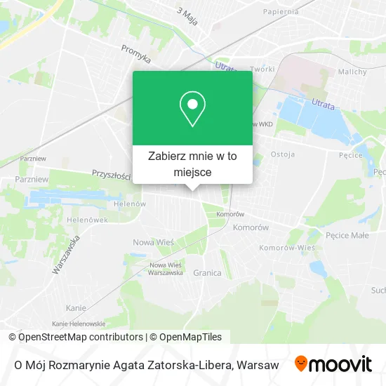 Mapa O Mój Rozmarynie Agata Zatorska-Libera