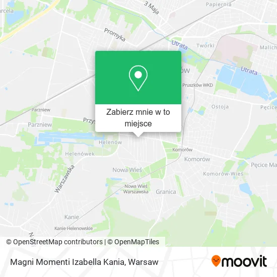 Mapa Magni Momenti Izabella Kania