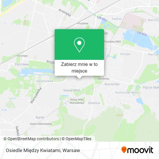 Mapa Osiedle Między Kwiatami