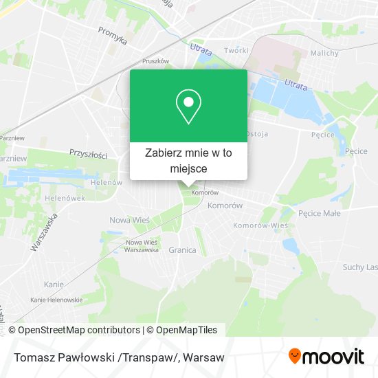 Mapa Tomasz Pawłowski /Transpaw/