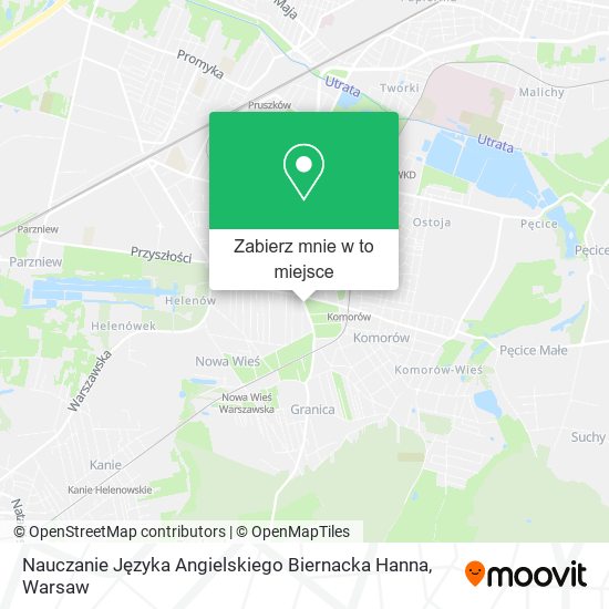 Mapa Nauczanie Języka Angielskiego Biernacka Hanna