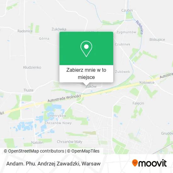 Mapa Andam. Phu. Andrzej Zawadzki
