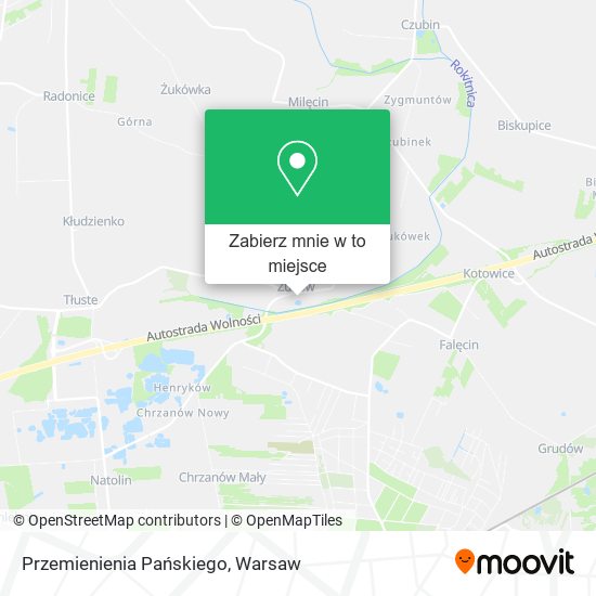 Mapa Przemienienia Pańskiego