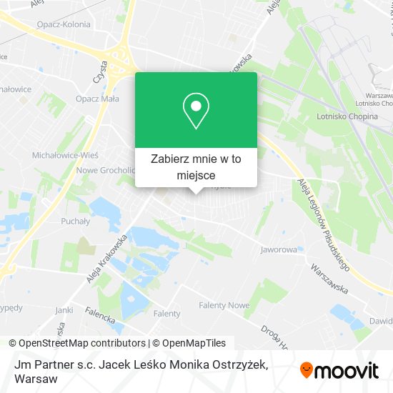 Mapa Jm Partner s.c. Jacek Leśko Monika Ostrzyżek