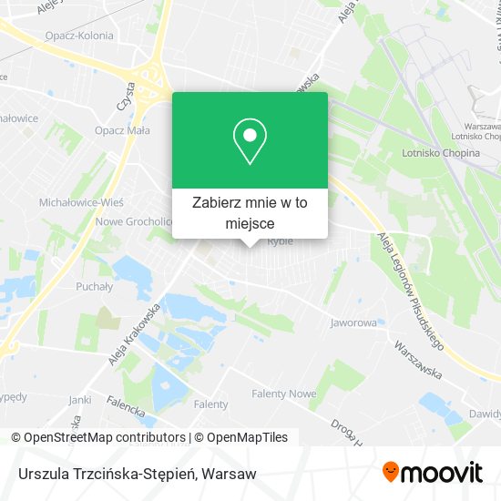 Mapa Urszula Trzcińska-Stępień