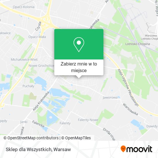 Mapa Sklep dla Wszystkich