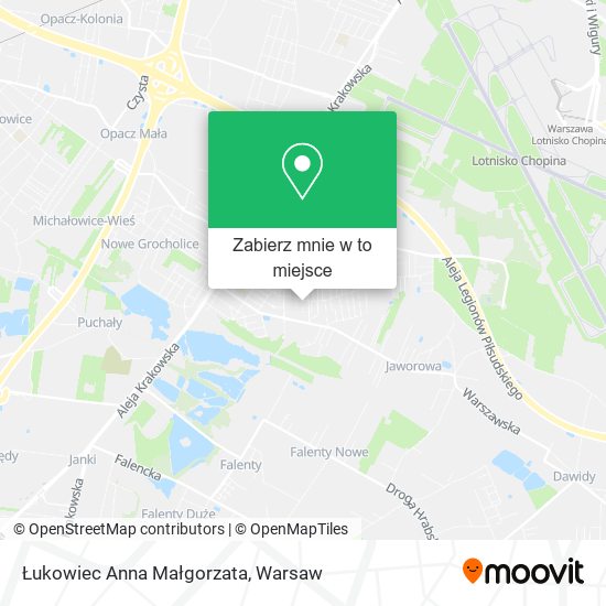 Mapa Łukowiec Anna Małgorzata