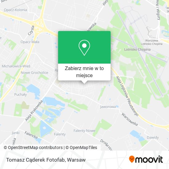 Mapa Tomasz Cąderek Fotofab