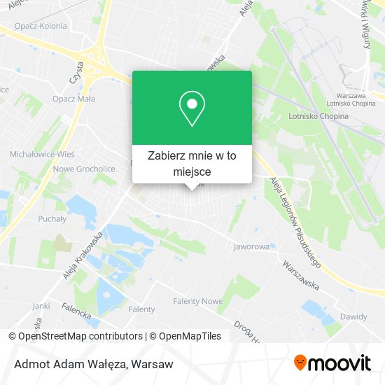 Mapa Admot Adam Wałęza