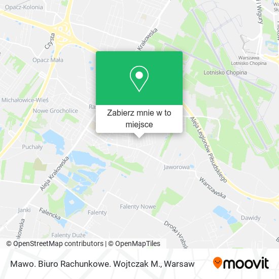 Mapa Mawo. Biuro Rachunkowe. Wojtczak M.