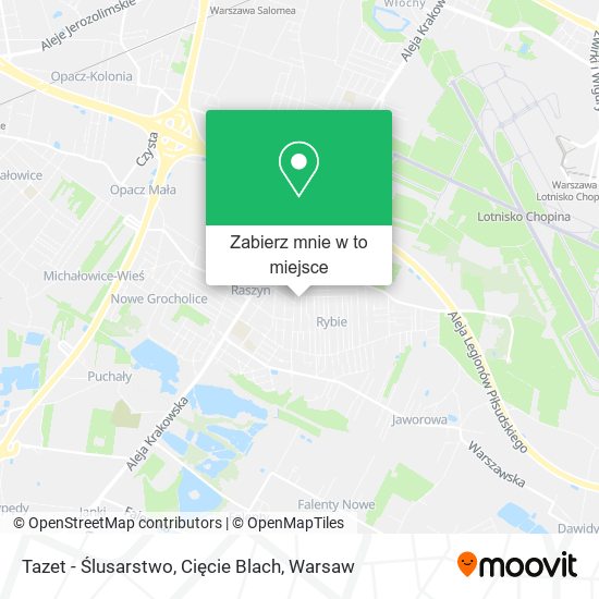 Mapa Tazet - Ślusarstwo, Cięcie Blach