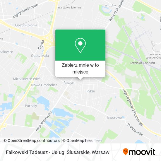 Mapa Falkowski Tadeusz - Usługi Ślusarskie