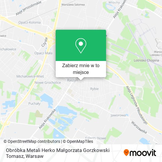 Mapa Obróbka Metali Herko Małgorzata Gorzkowski Tomasz